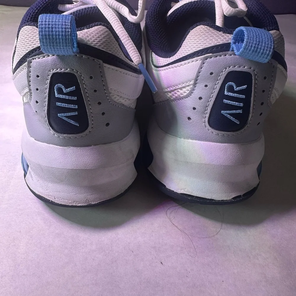Nike White and Gray Men's Athletic Sneakers